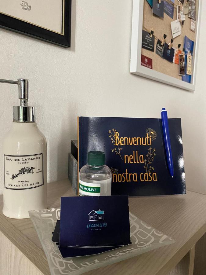 La Casa Di Ro Lägenhet Syrakusa Exteriör bild